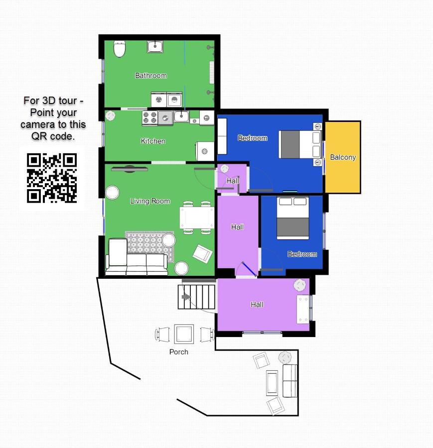 Aday - 2 Bedroom Apartment With Patio Aalborg Luaran gambar